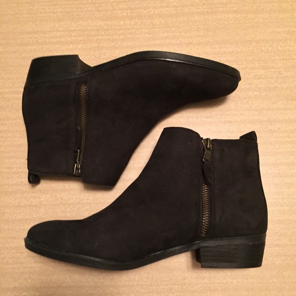 NWOB Lauren Ralph Lauren Bootie Shira Black - Picture 6 of 8